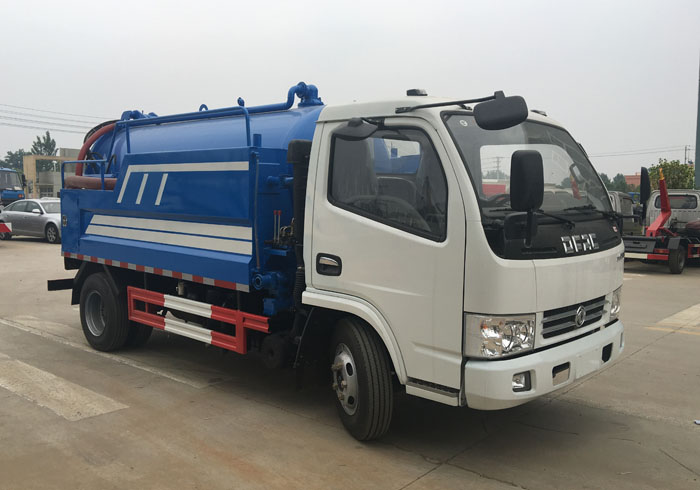 東風小多利卡清洗吸污車（分體）