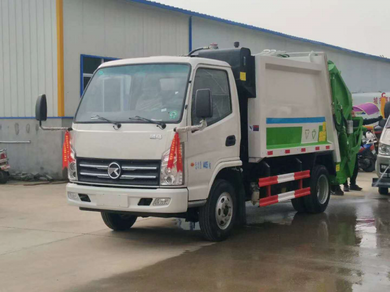 凱馬藍牌4方國六壓縮垃圾車
